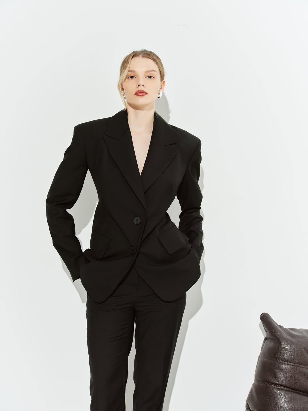 Black Tailored Blazer